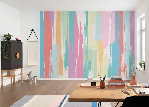 Wall Mural Color Rain 350x250cm FLX7 031 Interior | Yourdecoration.com