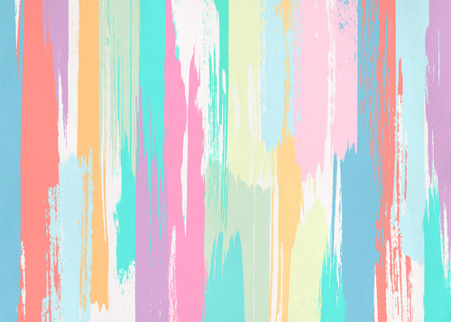 Wall Mural Color Rain 350x250cm FLX7 031 | Yourdecoration.com
