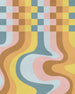 Wall Mural Colored Honey 200x250cm Komar FLX4 055 | Yourdecoration.com