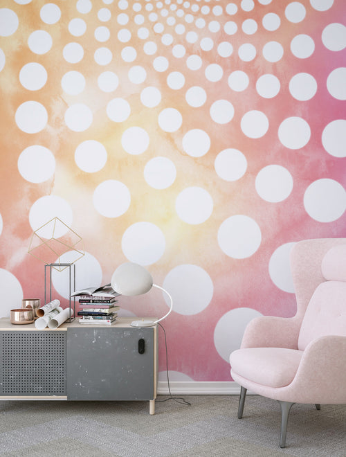 Wall Mural Fibonacci Sunset 250x250cm Komar FLX5 067 Interior | Yourdecoration.com