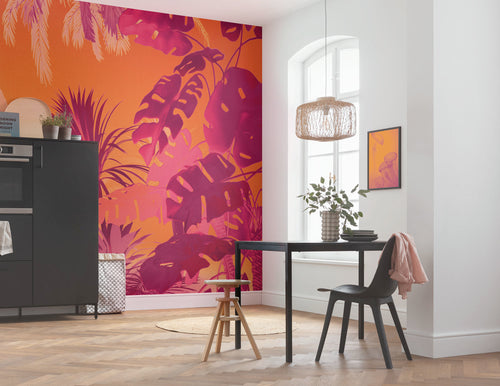 Wall Mural Funky Jungle 250x250cm Komar FLX5 049 Interior | Yourdecoration.com