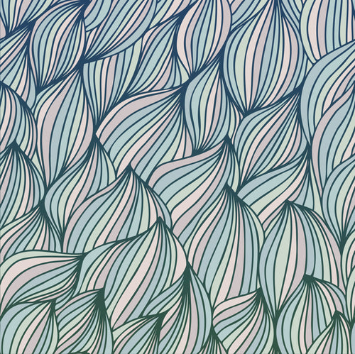Wall Mural Gentle Waves 250x250cm Komar FLX5 047 | Yourdecoration.com