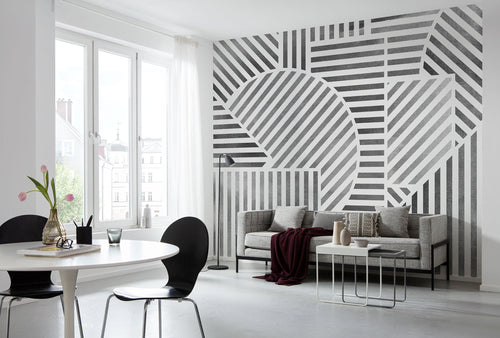 Wall Mural Jeux de Lignes 300x250cm FLX6 037 Interior | Yourdecoration.com