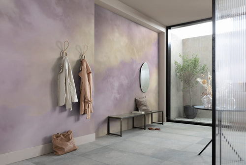 Wall Mural Lavender clouds 350x250cm FLX7 009 Interior | Yourdecoration.com