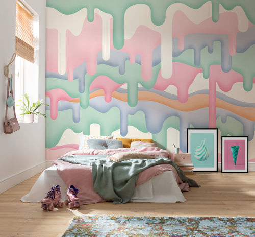 Wall Mural Melt 300x250cm FLX6 035 Interior 2 | Yourdecoration.com