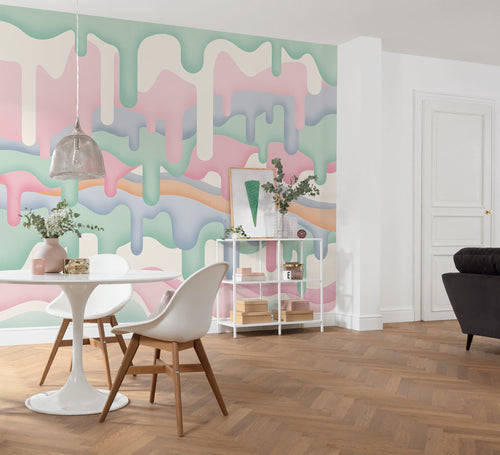Wall Mural Melt 300x250cm FLX6 035 Interior | Yourdecoration.com