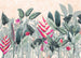Wall Mural Soft Jungle 350x250cm FLX7 020 | Yourdecoration.com