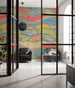 Wall Mural Wave Symphony 350x250cm FLX7 023 Interior | Yourdecoration.com