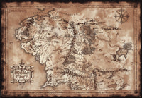 Lord Of The Rings Map Poster 91 5X61cm | Yourdecoration.com