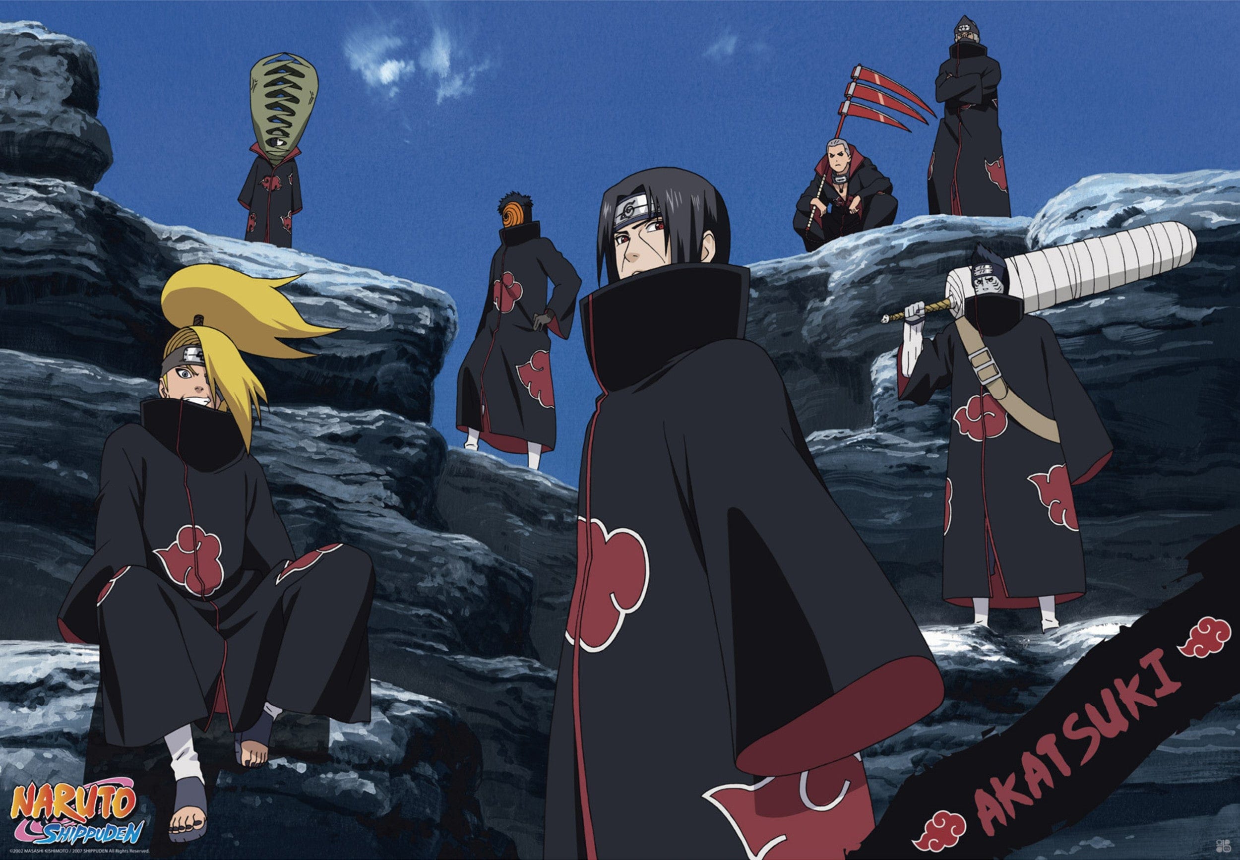 Poster Naruto Akatsuki 91,5x61cm | Yourdecoration.com