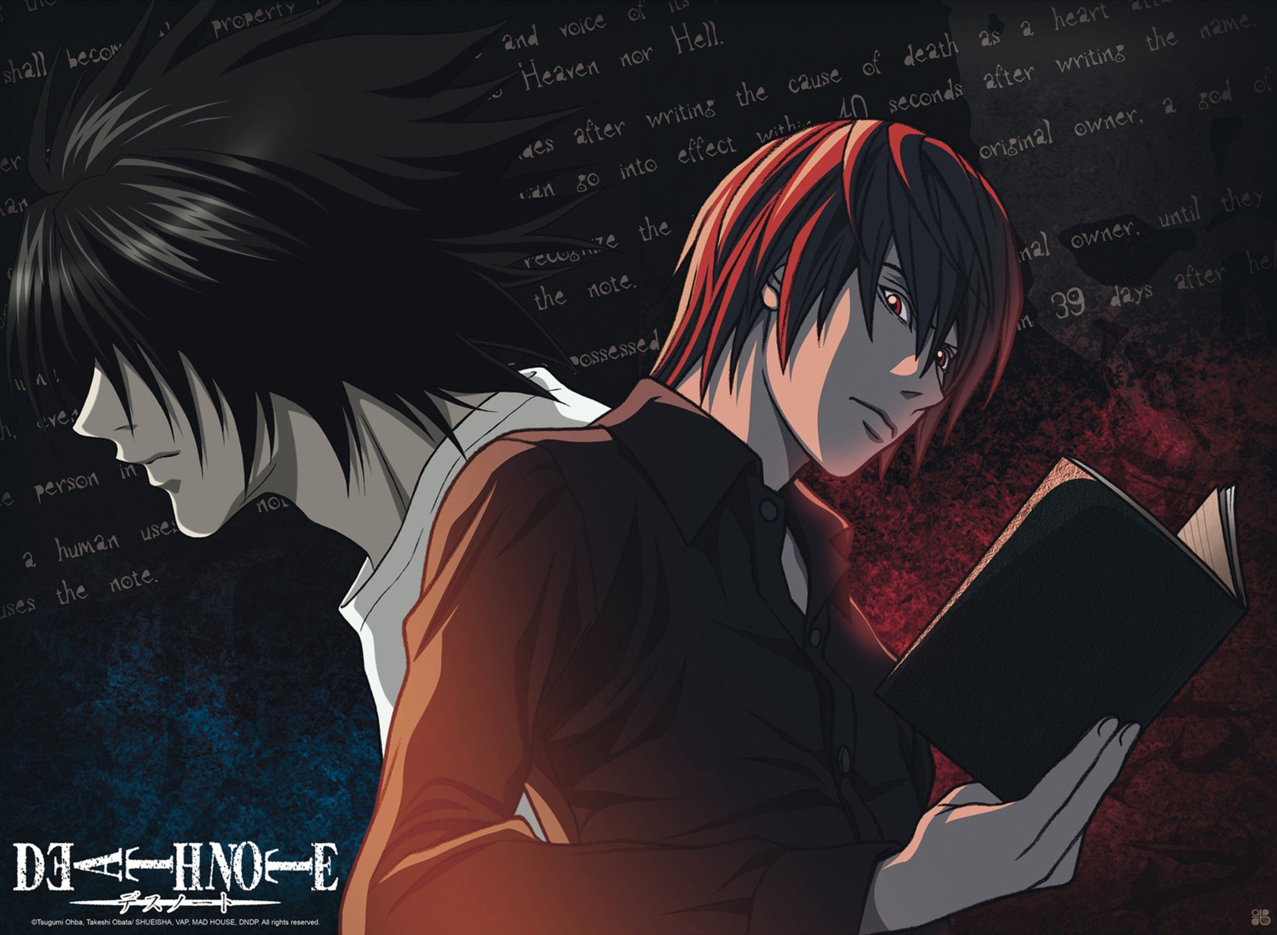 デスノート DEATH NOTE イラストカード ライト エル - メルカリ