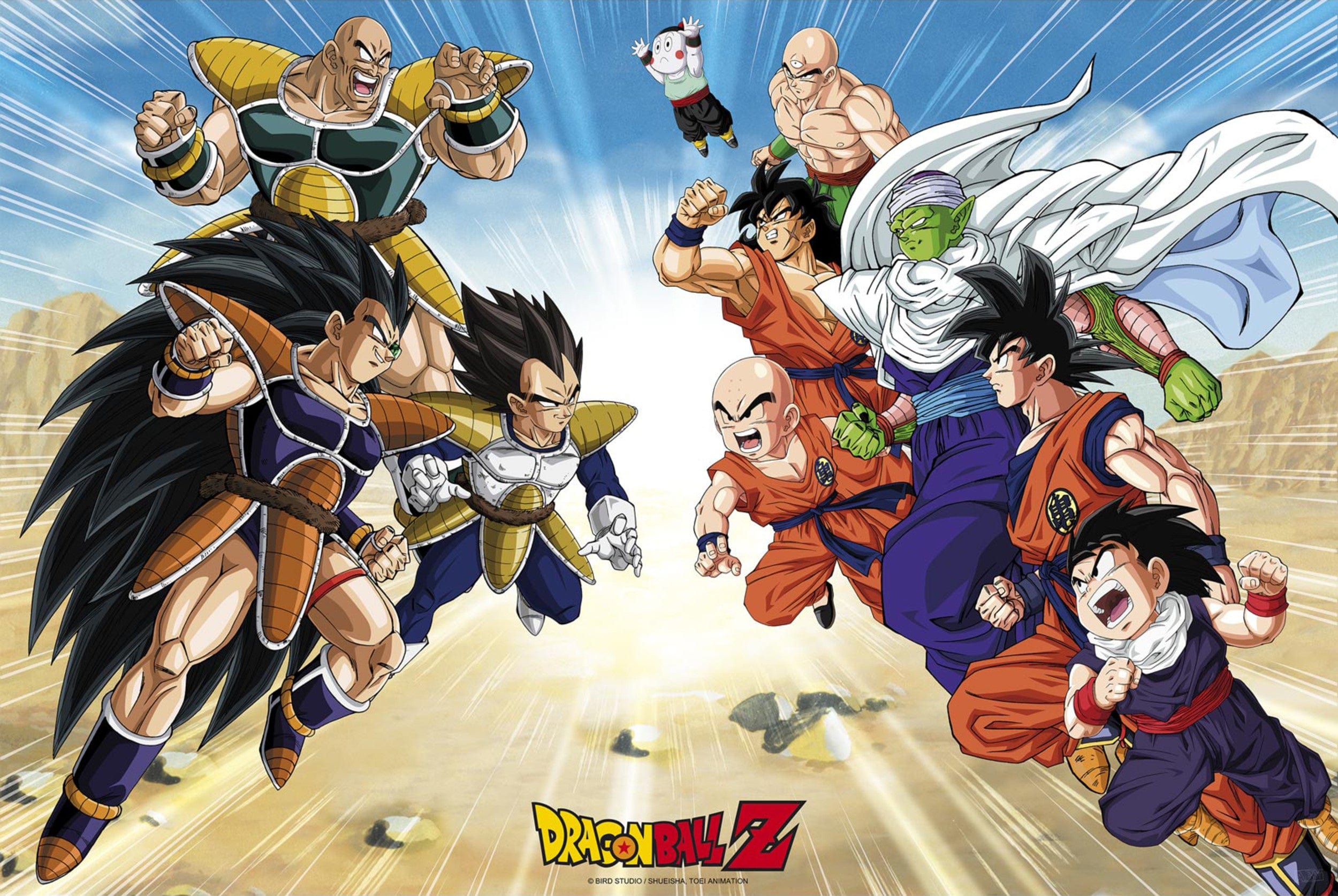 Poster Dragon Ball Saiyajin Arc 91,5x61cm | Yourdecoration