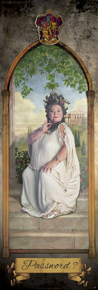 Abystyle Harry Potter Door Poster The Fat Lady Poster 53X158cm | Yourdecoration.com