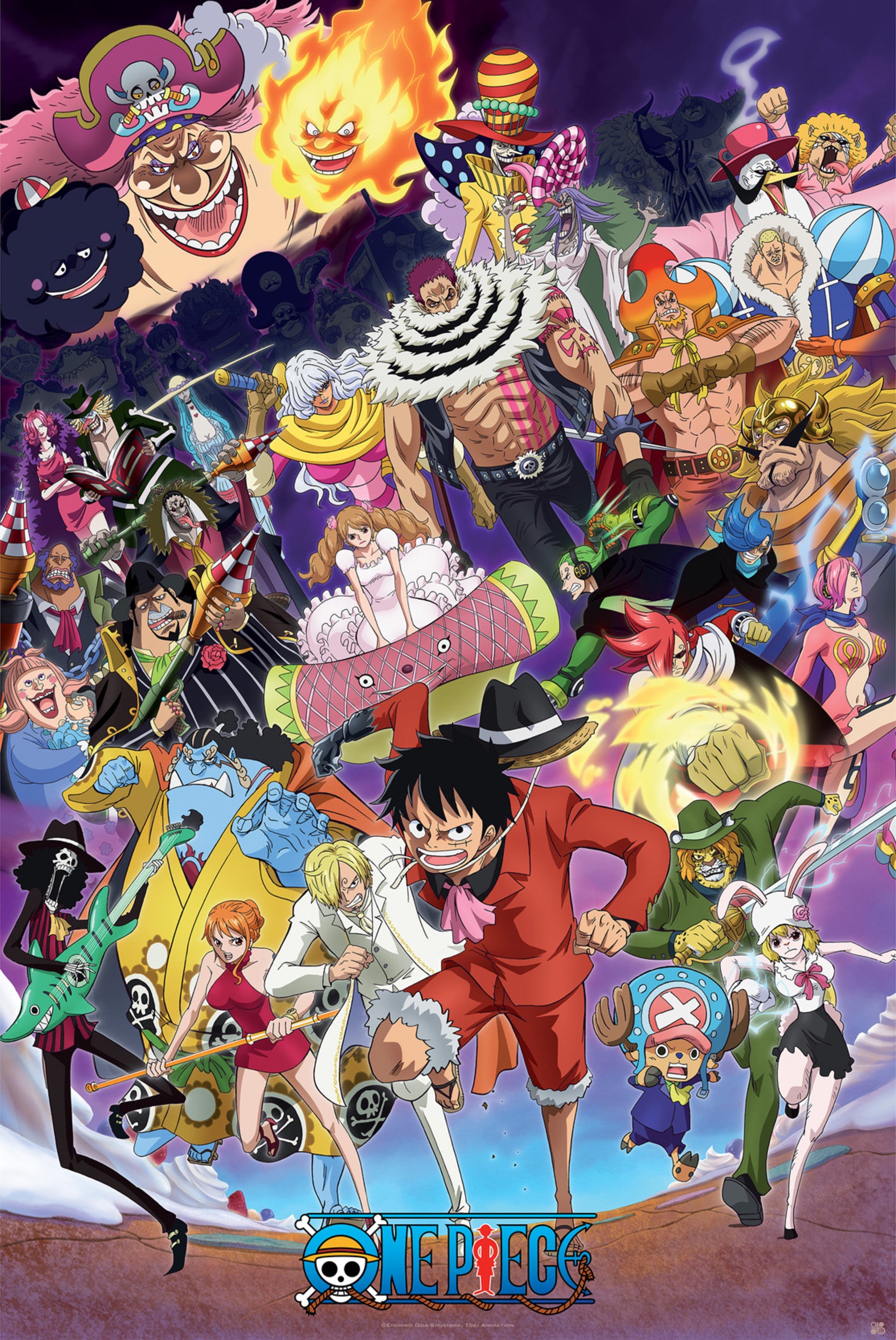 Poster One Piece Big Mom saga 61x91,5cm | Yourdecoration.com