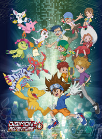 abystyle gbydco154 digimon digi world poster 38x52cm | Yourdecoration.com