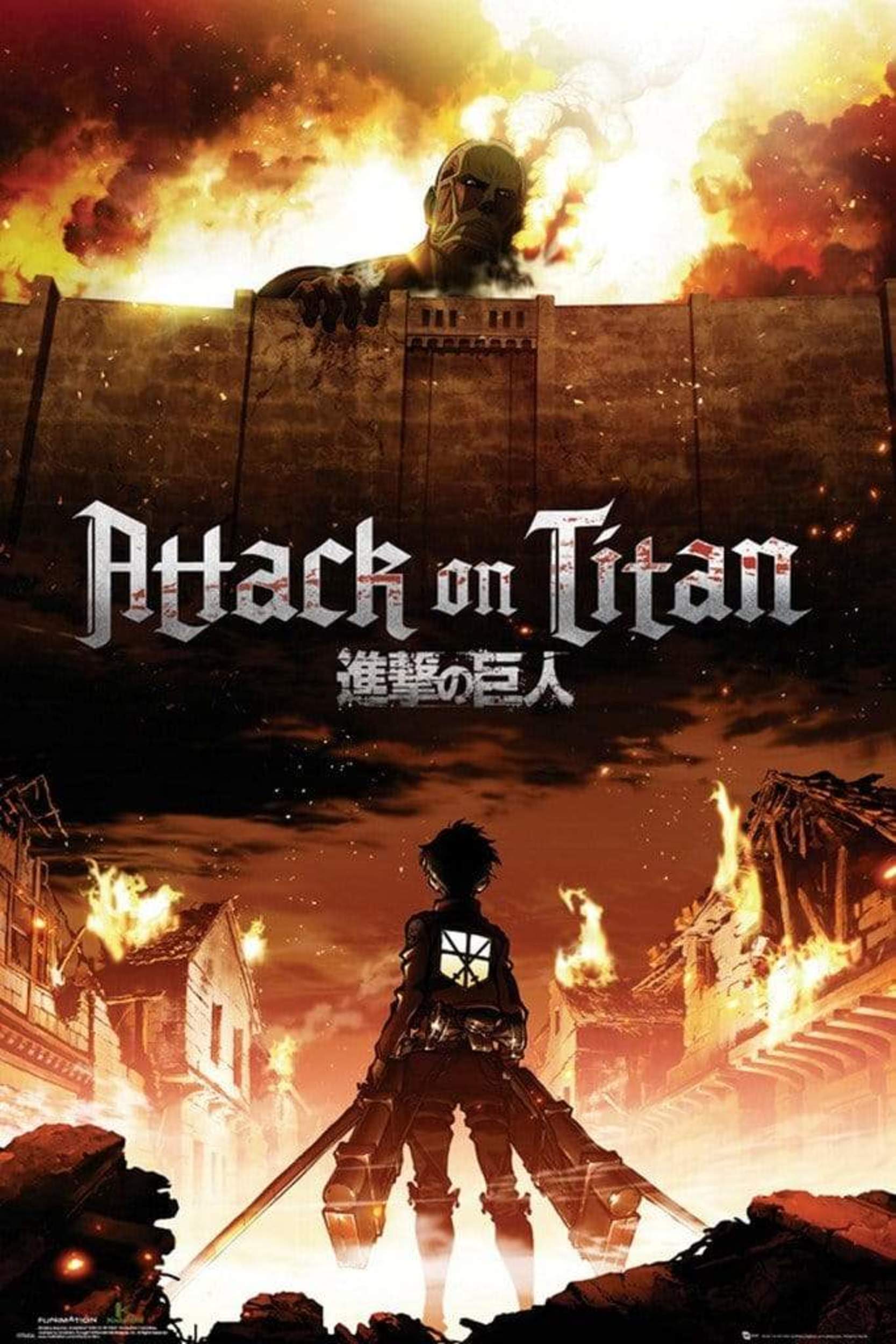 Poster Attack on Titan Key Art 61x91,5cm | Yourdecoration.com