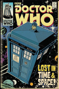 GBeye Doctor Who Tardis Comic Poster 61x91,5cm | Yourdecoration.com