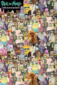 GBeye Rick and Morty Where Are Rick and Morty Poster 61x91,5cm | Yourdecoration.com