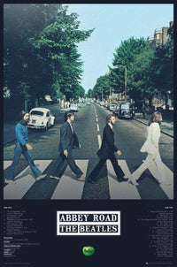 GBeye The Beatles Abbey Road Tracks Poster 61x91,5cm | Yourdecoration.com