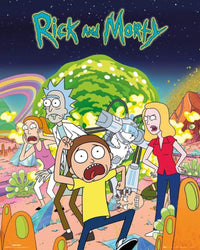 GBeye Rick and Morty Group Poster 40x50cm | Yourdecoration.com