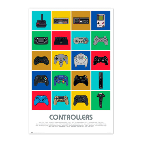 Grupo Erik GPE5406 Controllers Poster 61X91,5cm | Yourdecoration.com