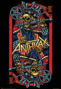 grupo erik gpe5714 anthrax evil kings poster 61x91 5cm | Yourdecoration.com