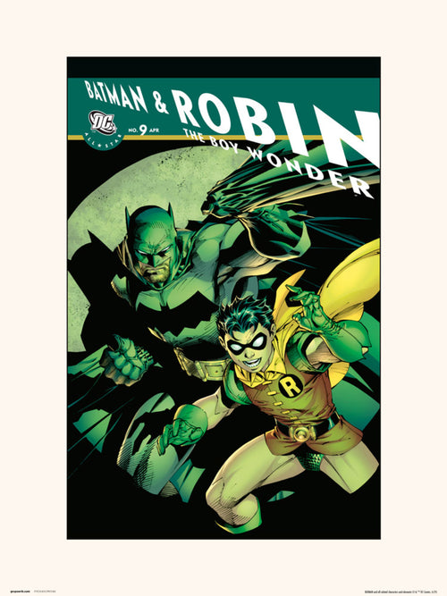 Grupo Erik Dc Comics Batman And Robin Tbw 9 Art Print 30x40cm | Yourdecoration.com
