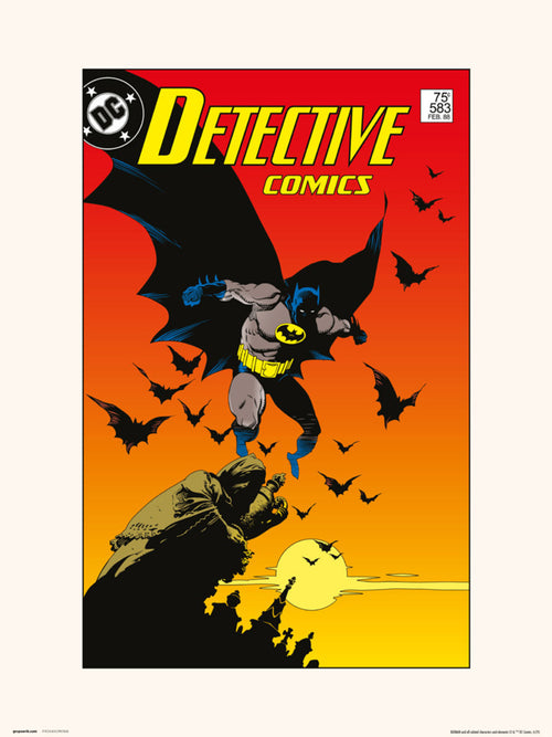 Grupo Erik Dc Detective Comics 583 Art Print 30x40cm | Yourdecoration.com