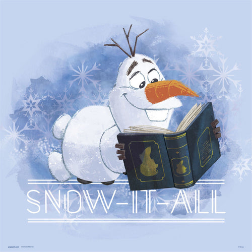 Grupo Erik Frozen In My Natural Element Art Print 30x30cm | Yourdecoration.com