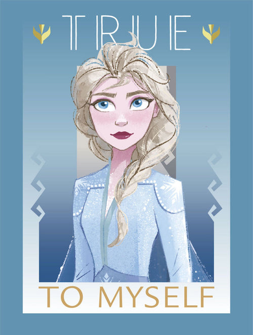 Grupo Erik Frozen True To Myself Art Print 30x40cm | Yourdecoration.com