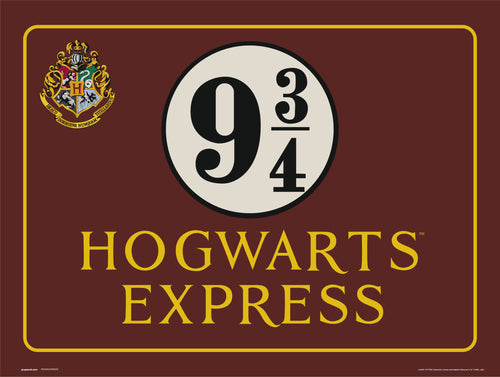 Grupo Erik Harry Potter Hogwarts Express Art Print 30x40cm | Yourdecoration.com