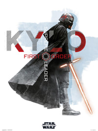 Grupo Erik Star Wars Episode Ix Kylo Ren First Order Leader Art Print 30x40cm | Yourdecoration.com