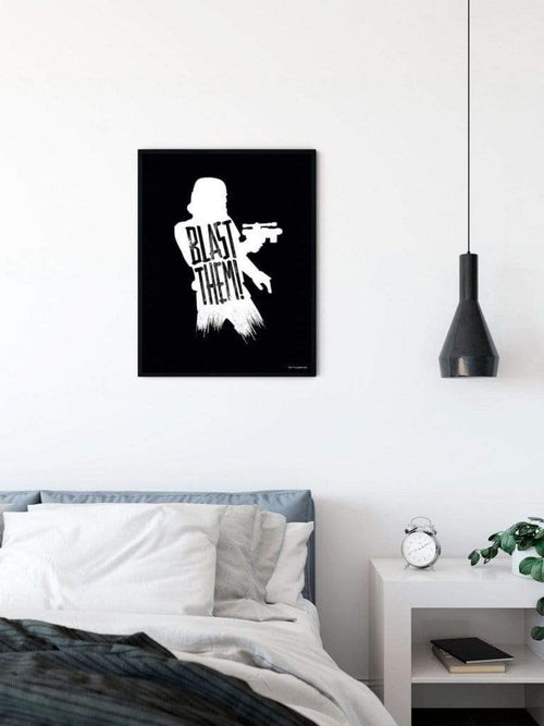 Komar Star Wars Silhouette Quotes Stormtrooper Art Print 30x40cm Sfeer | Yourdecoration.com