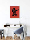 Komar Star Wars Silhouette Quotes Han Solo Art Print 30x40cm Sfeer | Yourdecoration.com