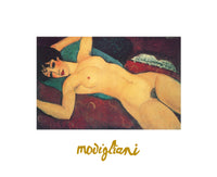 Amadeo Modigliani Nudo disteso Art Print 30x24cm | Yourdecoration.com