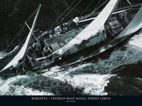 Carlo Borlenghi Marjatta Veteran Boat Rally Art Print 80x60cm | Yourdecoration.com