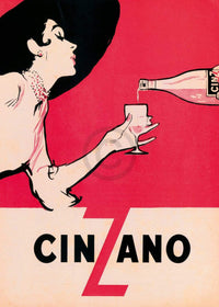 Ernest Cinzano Art Print 50x70cm | Yourdecoration.com