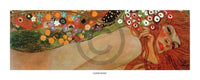 Gustav Klimt Acqua Mossa Art Print 50x20cm | Yourdecoration.com