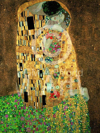 Gustav Klimt Der Kuss Art Print 60x80cm | Yourdecoration.com