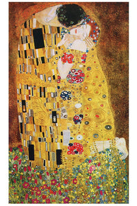 Gustav Klimt The Kiss Art Print 70.7x117.7cm | Yourdecoration.com