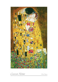 Gustav Klimt Der Kuss Art Print 50x70cm | Yourdecoration.com