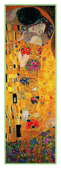 Gustav Klimt The Kiss Art Print 50x138cm | Yourdecoration.com