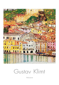 Gustav Klimt Malcesine Art Print 70x100cm | Yourdecoration.com
