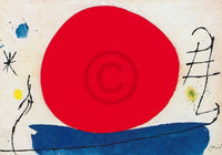 Joan Miro Senza titolo Art Print 100x70cm | Yourdecoration.com