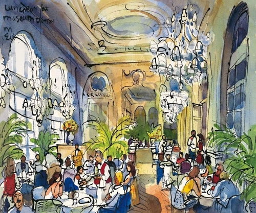Michael Leu Luncheon, Musée d'Orsay Art Print 60x50cm | Yourdecoration.com