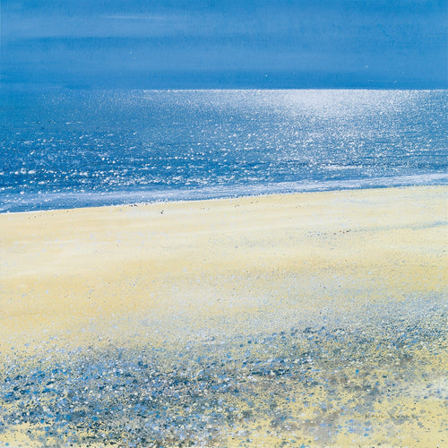 Paul Evans Silver Tide Art Print 61x61cm | Yourdecoration.com