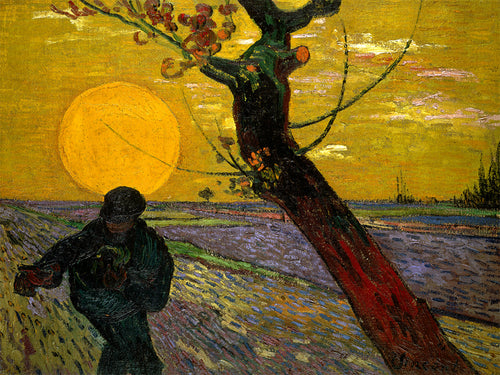 Vincent Van Gogh Le Sémeur Art Print 80x60cm | Yourdecoration.com