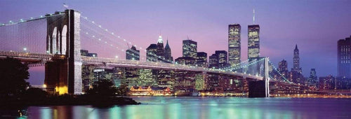 Pyramid New York Skyline Poster 158x53cm | Yourdecoration.com