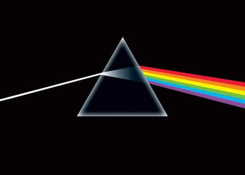 Pyramid Pink Floyd Dark Side of the Moon Poster 91,5x61cm | Yourdecoration.com