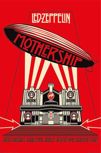 pyramid pp34445 led zeppelin mothership red poster 61x91 5cm | Yourdecoration.com